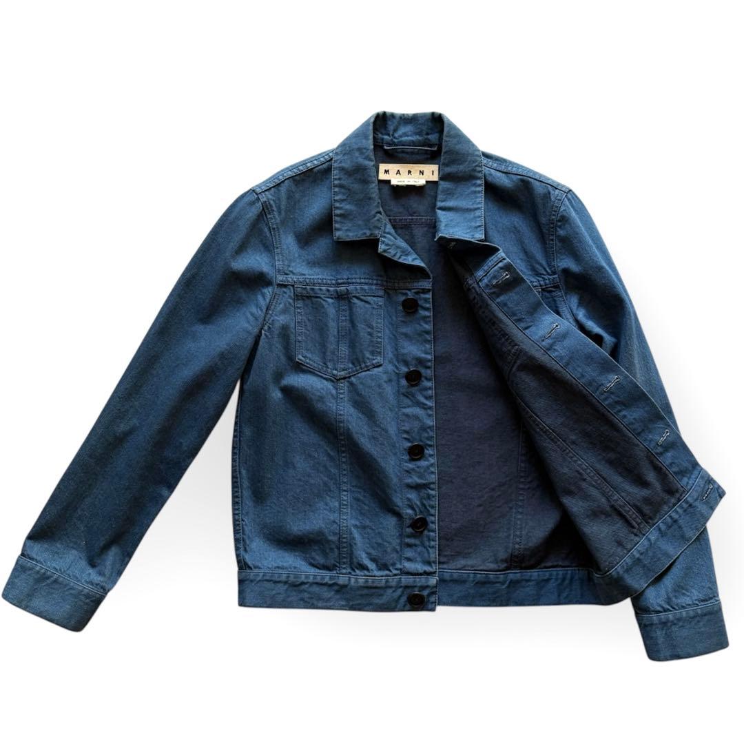 MARNI マルニ メンズ デニムジャケット Gジャン ブルー 44 - メルカリ