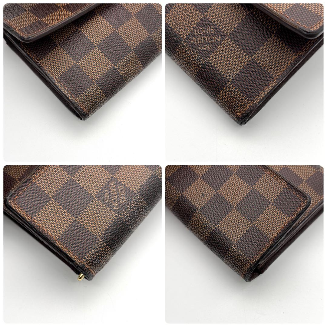 ルイヴィトン ポルトフォイユ ダミエエベヌ サラ 長財布 カード6枚