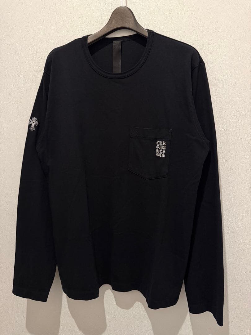【希少】CHROMEHEARTクロムハーツ ワイノット　ロンT 長袖　シャツ 楽天市場】クロムハーツ【CHROMEHEARTS】Y NOT L/S Tee / ワイノット