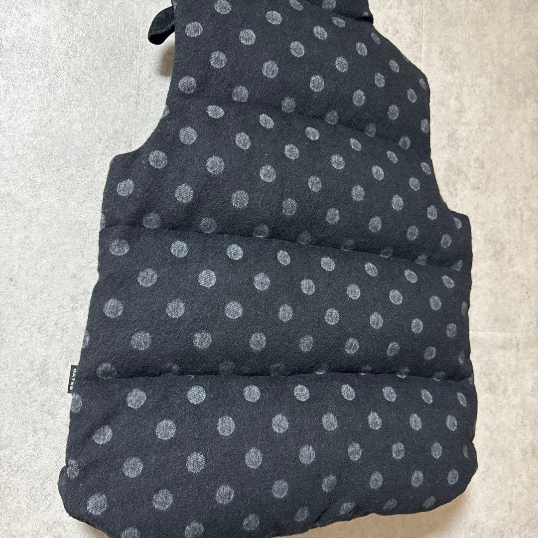 極美品】パーリーゲイツ ダウンベスト グースダウン ドット柄 サイズ1