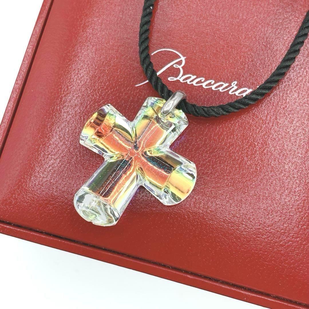 Baccarat バカラ ネックレス エデン イリゼ クリア クロス 十字架