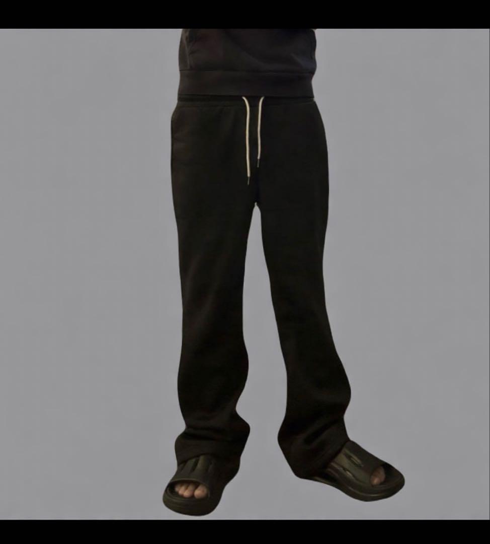 asapmode Waxed Stacked Pants L