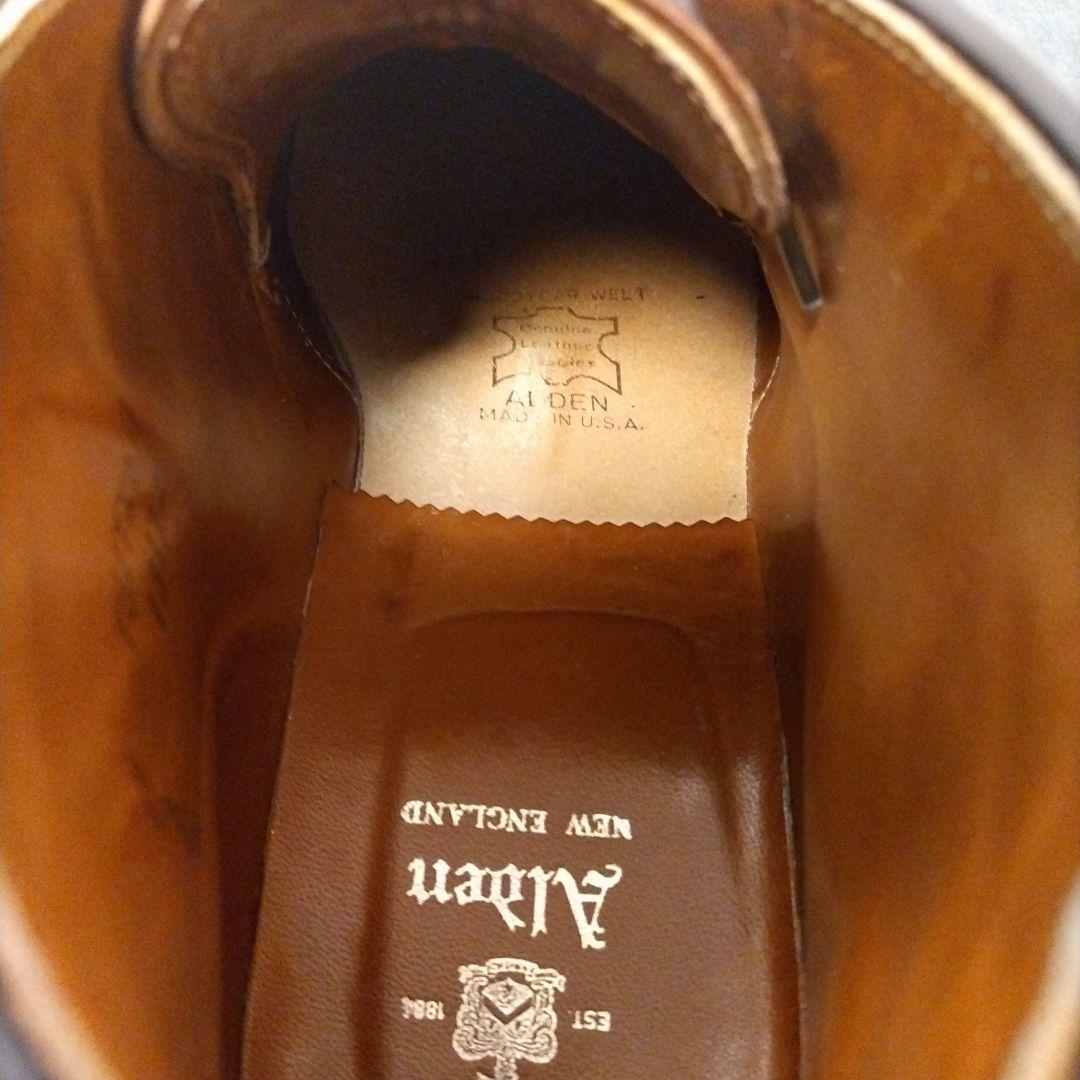 kazu　美品 オールデン　シガーコードバン　13132 7.5D