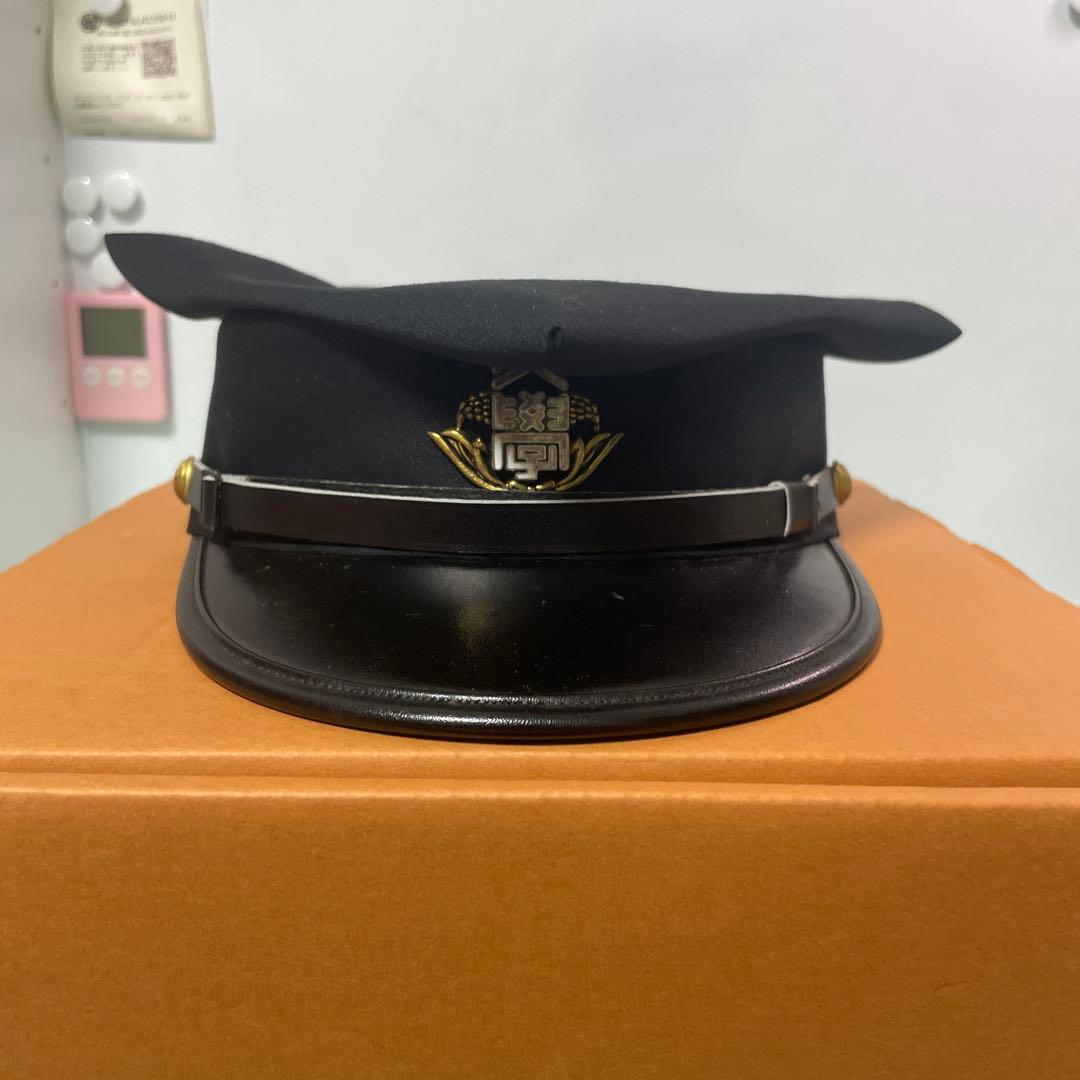 早稲田大学　角帽　学生帽　サイズ58 美品】早稲田大学 帽子:学帽(角帽) 58センチ - メルカリ