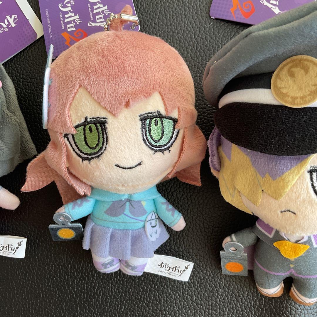 オバケイドロ ぬいぐるみ マスコット 5種セット モーリーファンタジー