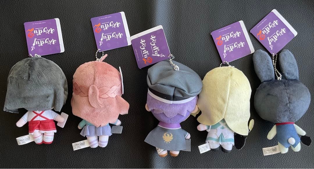 オバケイドロ ぬいぐるみ マスコット 5種セット モーリーファンタジー