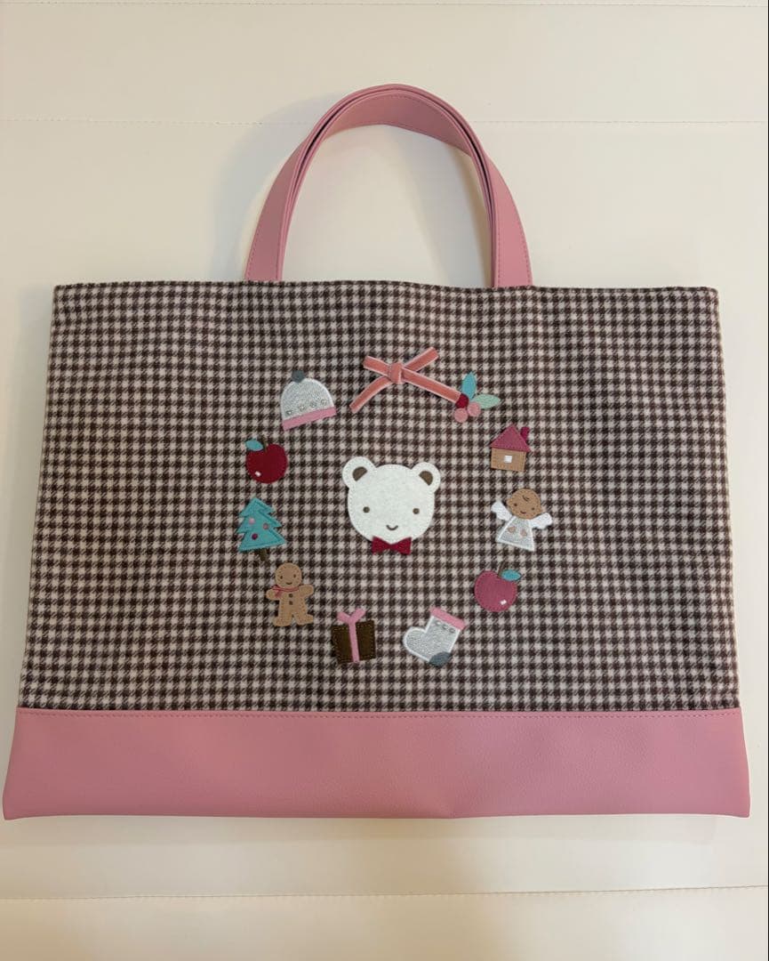 ファミリア デニムバッグ クリスマス ホリデー - メルカリ