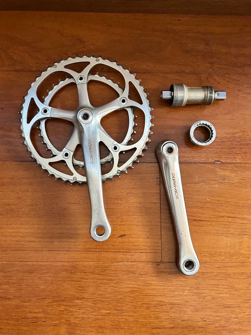 正*ん様 duraace 7410 クランク　BBセット　美品 Yahoo!オークション -「bb-7410」(自転車、サイクリング) の落札相場