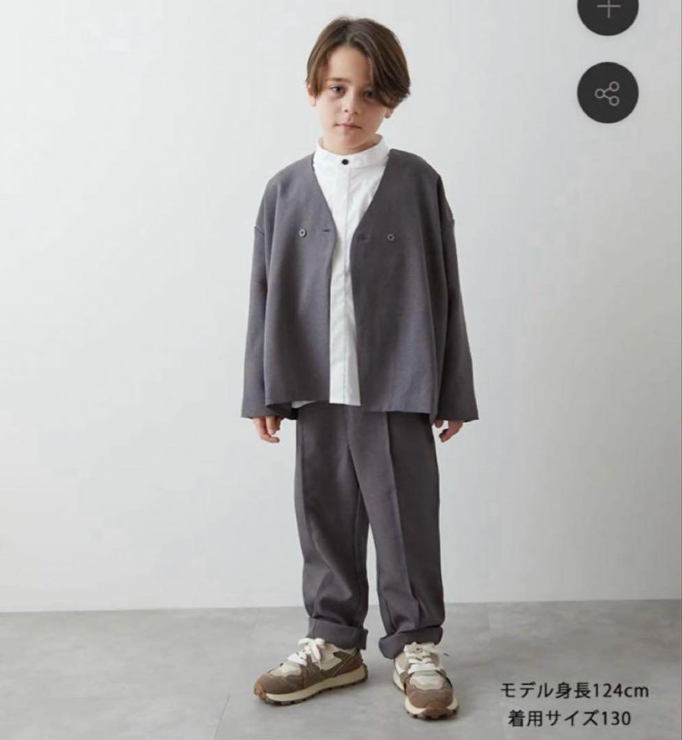 riziere ノーカラージャケット セットアップ - メルカリ