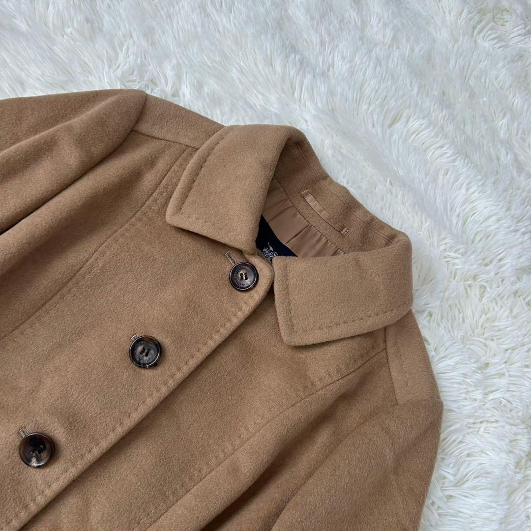 極美品/L】バーバリーロンドン チェスターコート アンゴラ混 Aライン