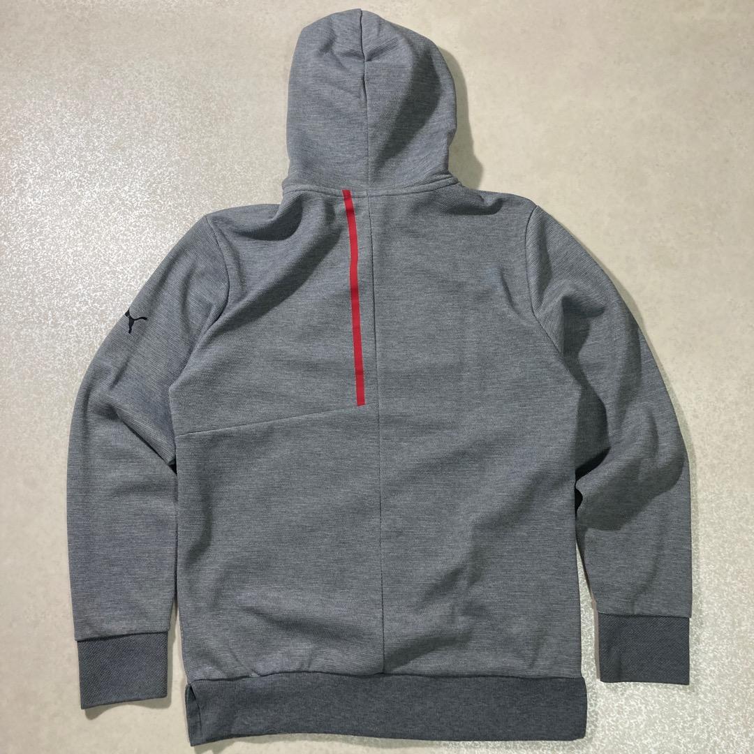 PUMA Ferrari ジップパーカー フェラーリコラボ プーマ グレー - メルカリ