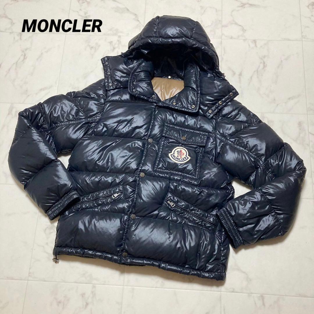 極美品 モンクレール K2 ダウンジャケット ブラック 4 XL 肉厚