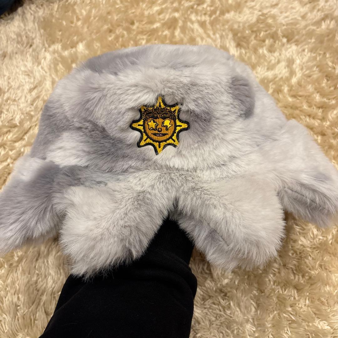 GLOGANG メンズハット 関税送料込 国内未入荷 GLOGANG Furry Glo Sun バケットハット (Glo