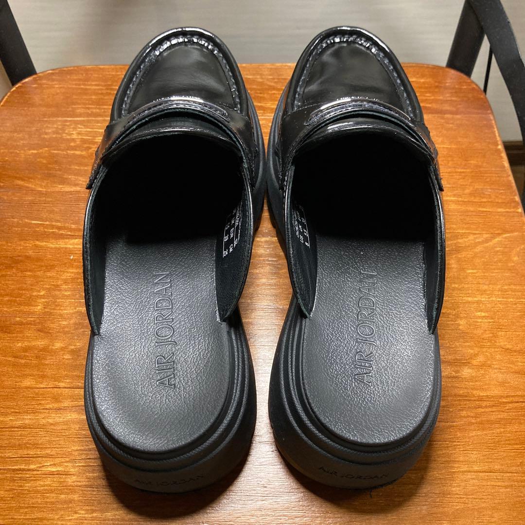 NIKE エア ジョーダン ミュール ブラック JP25 - メルカリ