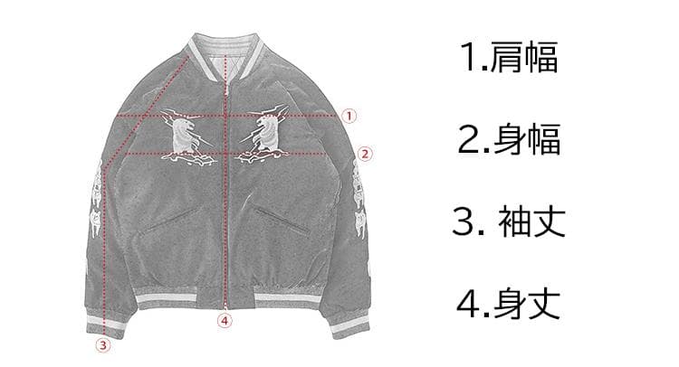 50'sライク別珍 スーベニアジャケット ALASKA（商品番号5726） - メルカリ