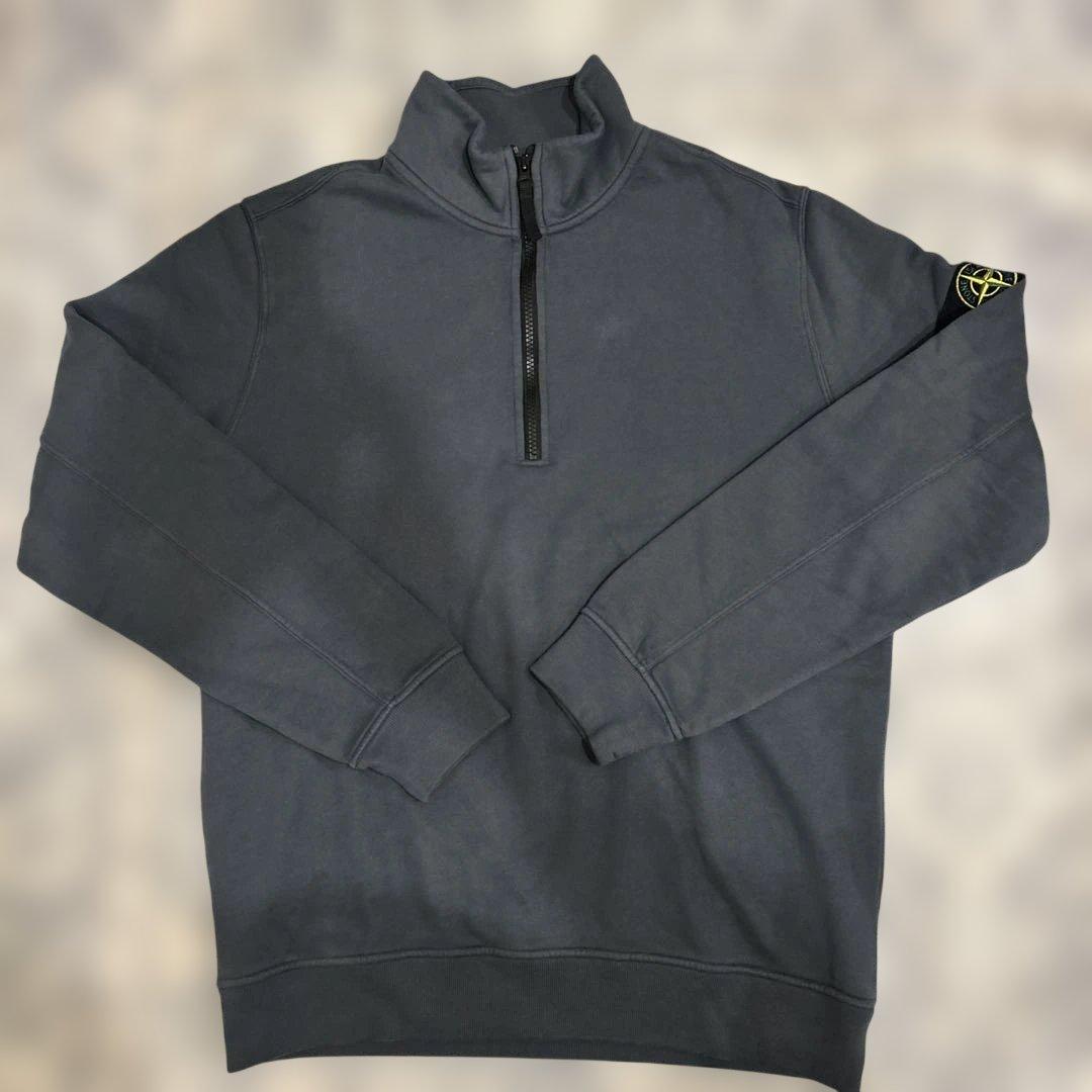 STONE  ハーフジップスウェット サイズL STONE ISLAND 長袖 ハーフジップスウェット 591560219 メンズ SIZE L