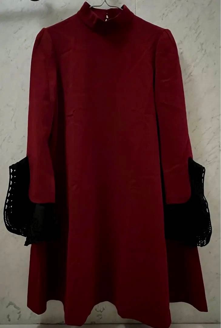 Mame Kurogouchi レースカフス ワンピース - メルカリ