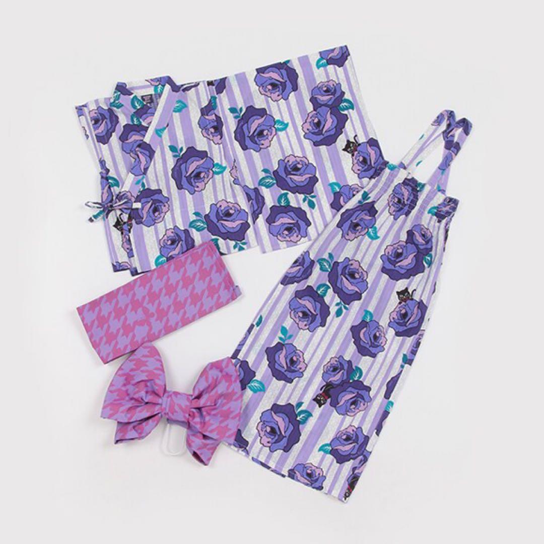 アナスイミニ【新品タグ付き】ストライプローズ　浴衣《140》大人気♪