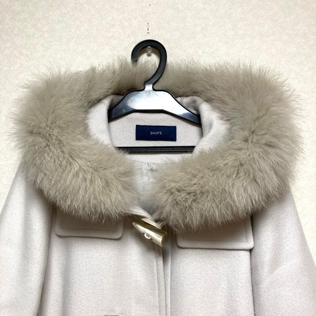 シップス SHIPS メルトンファーダッフル コート - メルカリ