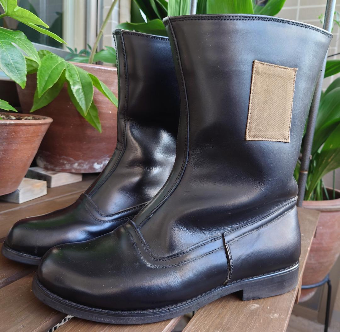 中田商店製 航空隊半長靴（複製品）黒色 28cm - メルカリ