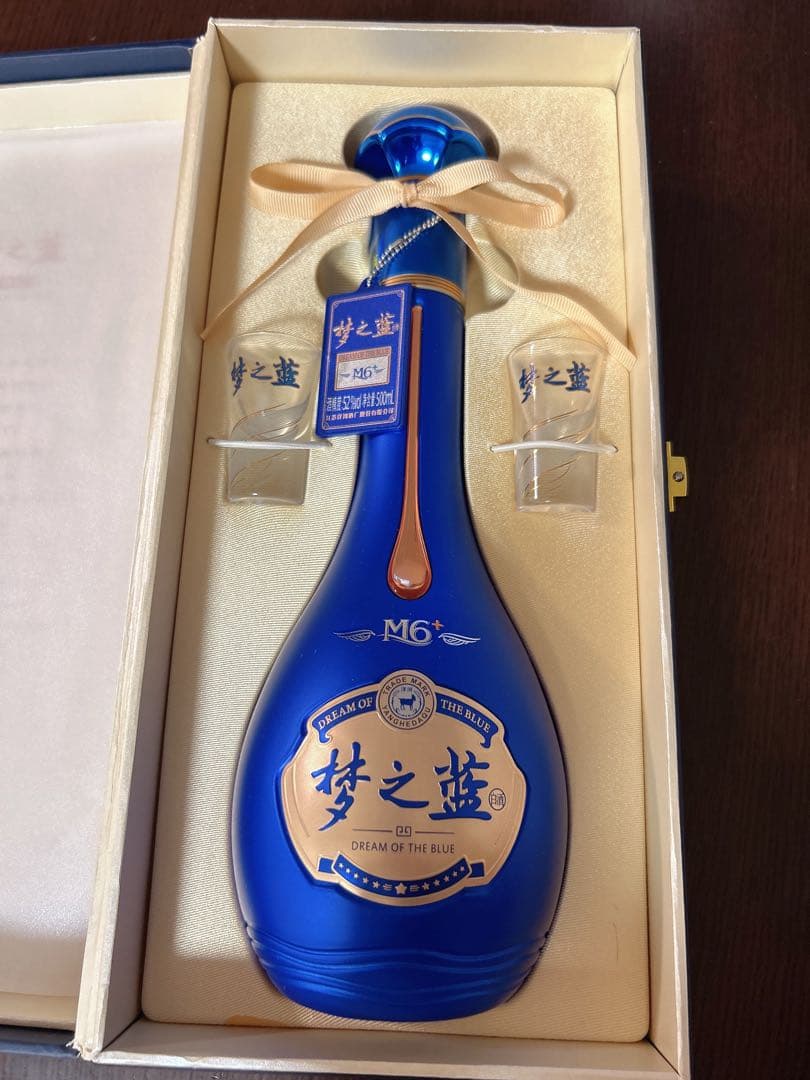 中国白酒夢之藍(dream of blue)M6+ 52度グラス付き - メルカリ