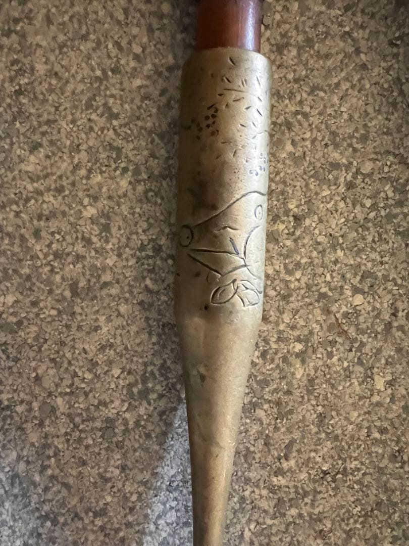 アンティーク 煙管 10本 レザーケース付き オンライン シ