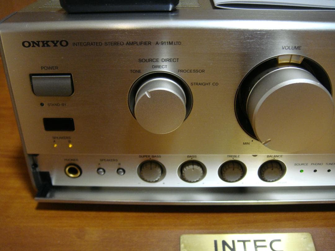 整備済 ONKYOオンキョー アンプ A-911M LTD リモコン取説付 - メルカリ
