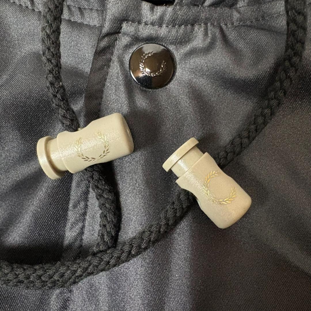 90s FRED PERRY フード付き コーチジャケット ナイロン 黒系 L - メルカリ