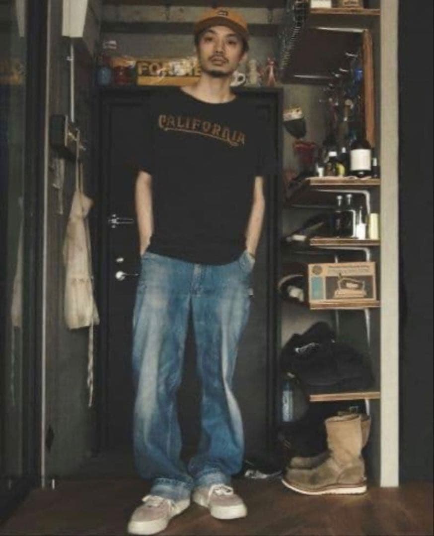 希少 60s USA 極上 フェード OshKosh ペインター デニム 樋口塁 - メルカリ