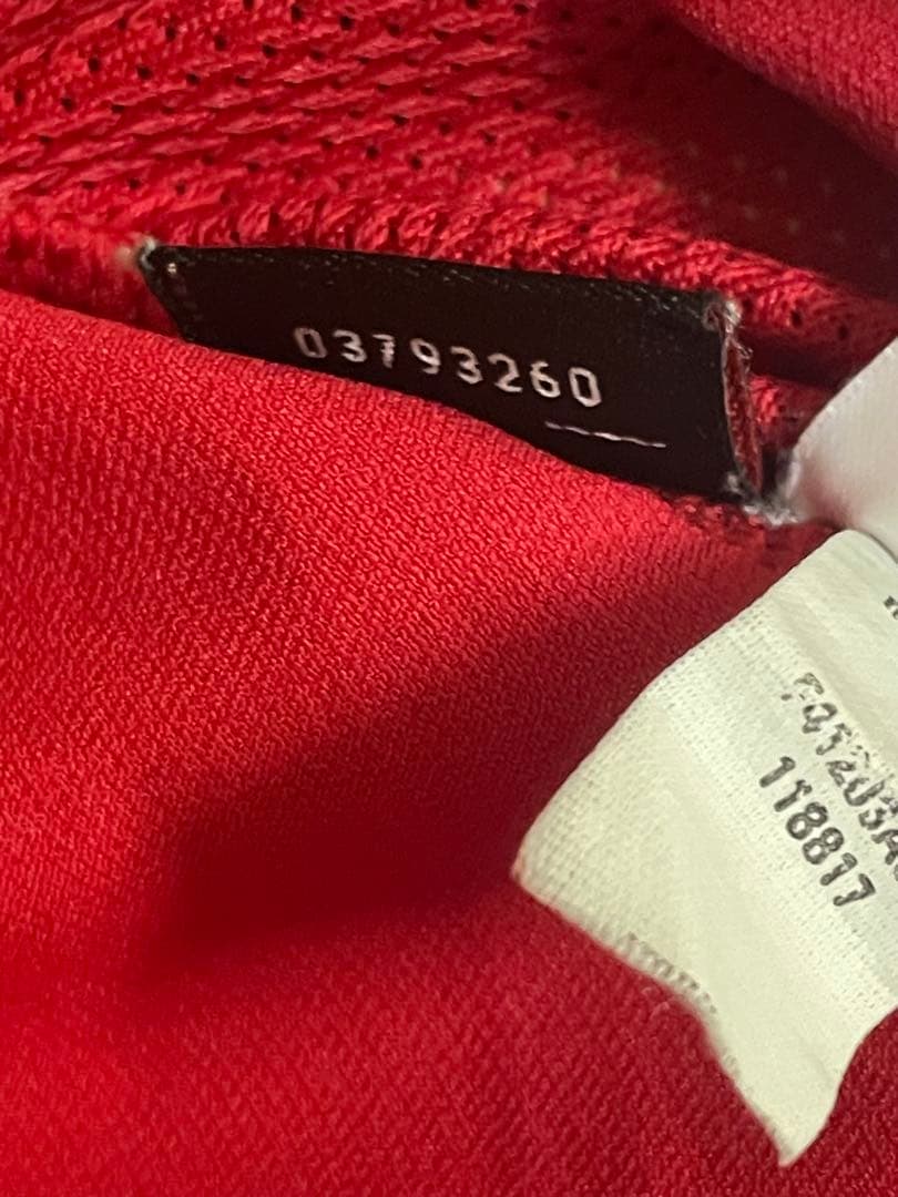 ナイキプレミアリーグアーセナル04サッカーホームユニフォーム赤白黄14