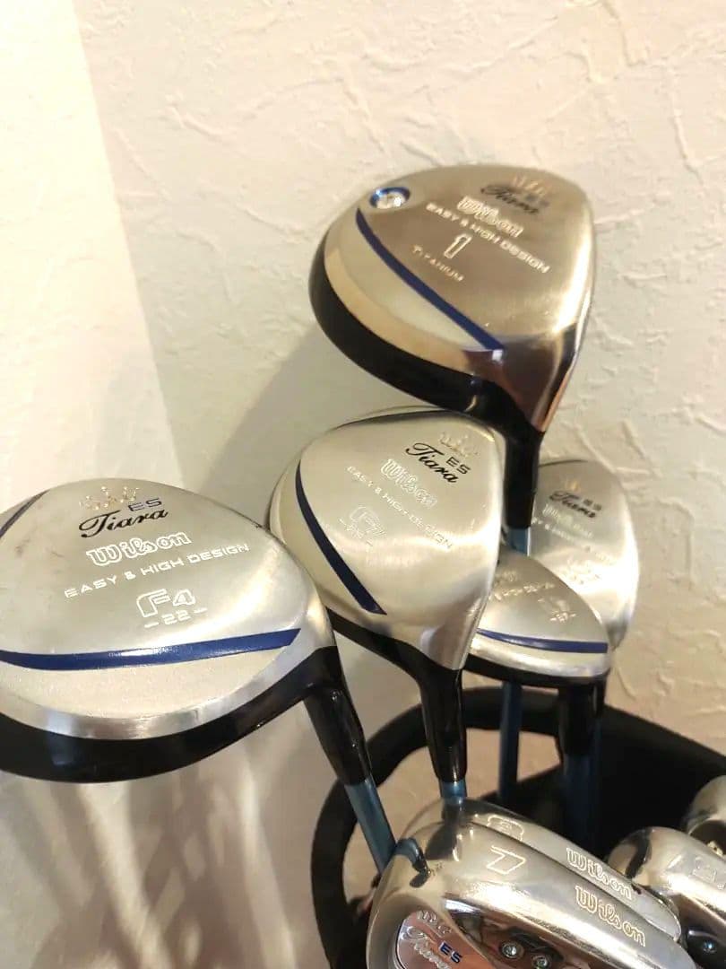 wilson tiara ES レディースゴルフクラブ 10本 - メルカリ