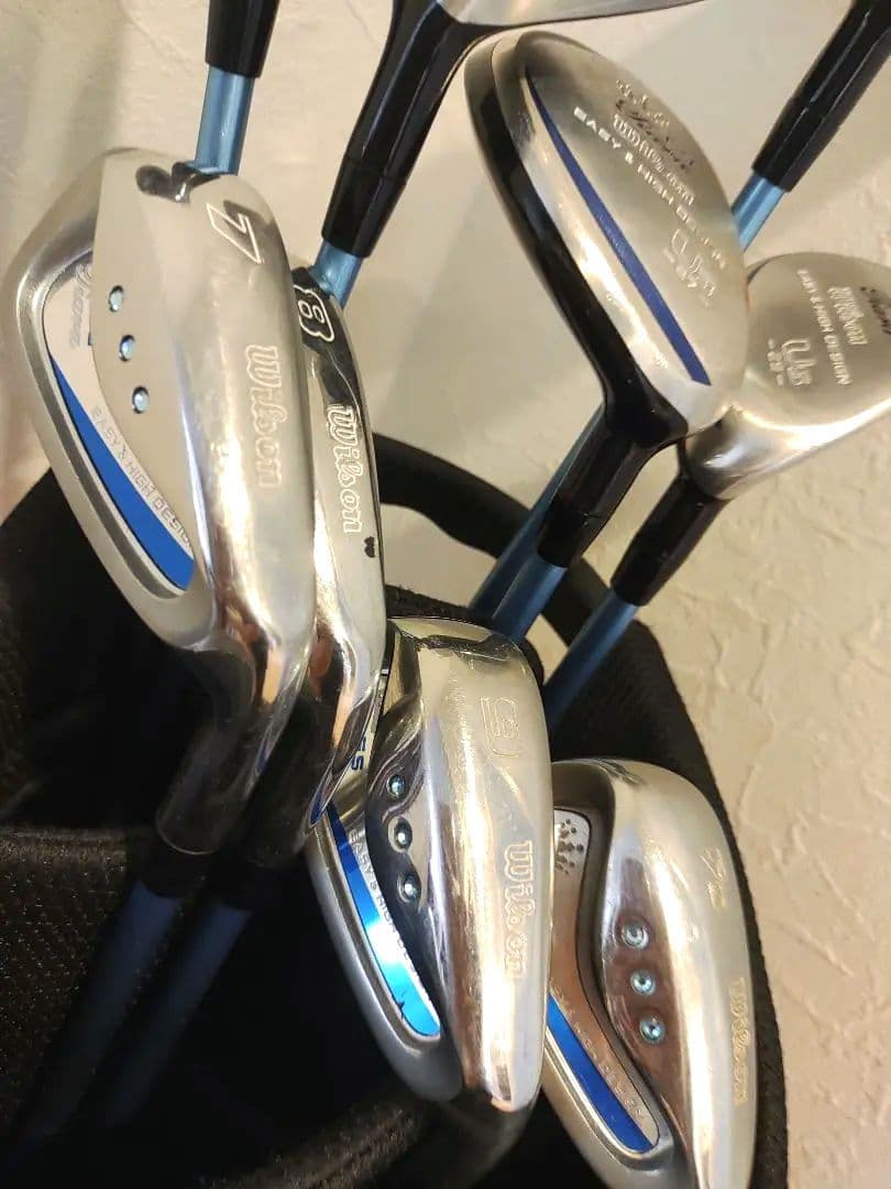wilson tiara ES レディースゴルフクラブ 10本 - メルカリ