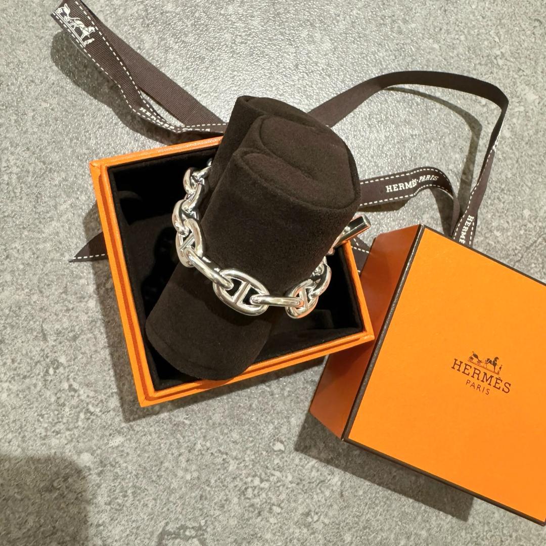新品】エルメス シェーヌダンクル MM15コマ 箱付 ブレスレット - メルカリ