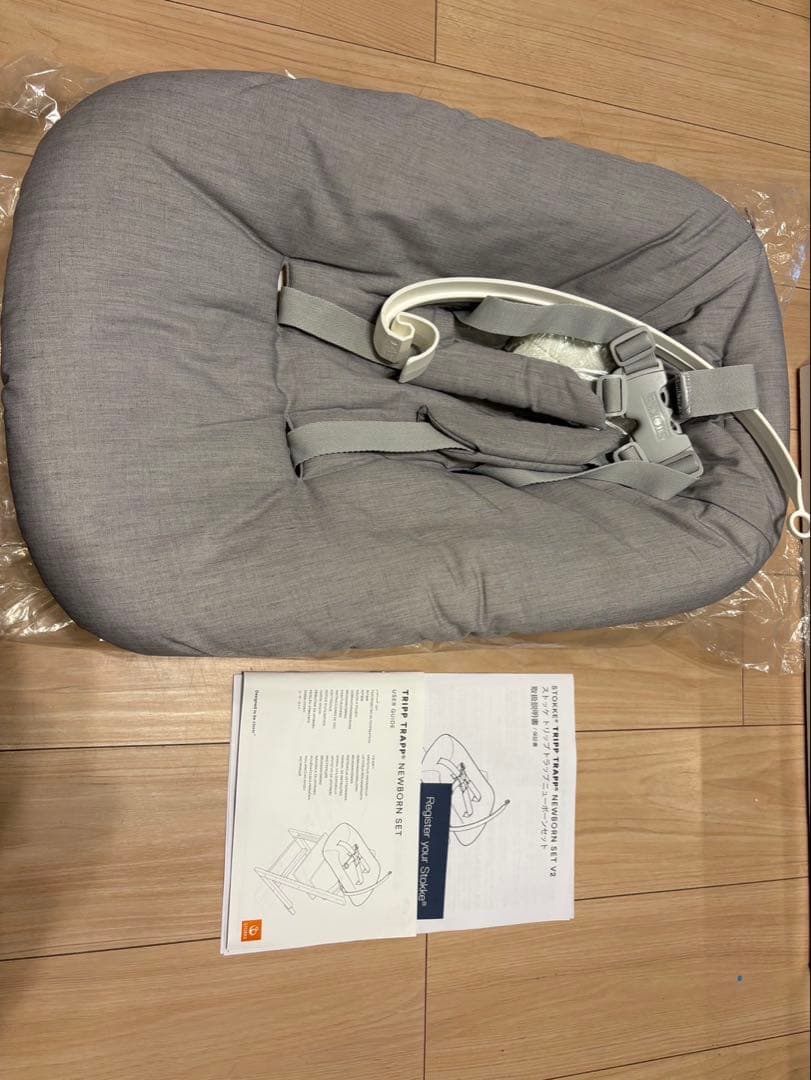 本日セール【美品】STOKKE TRIPP TRAPP® NEWBORN SET ストッケ® トリップ トラップ® ニューボーンセット | アクセサリー