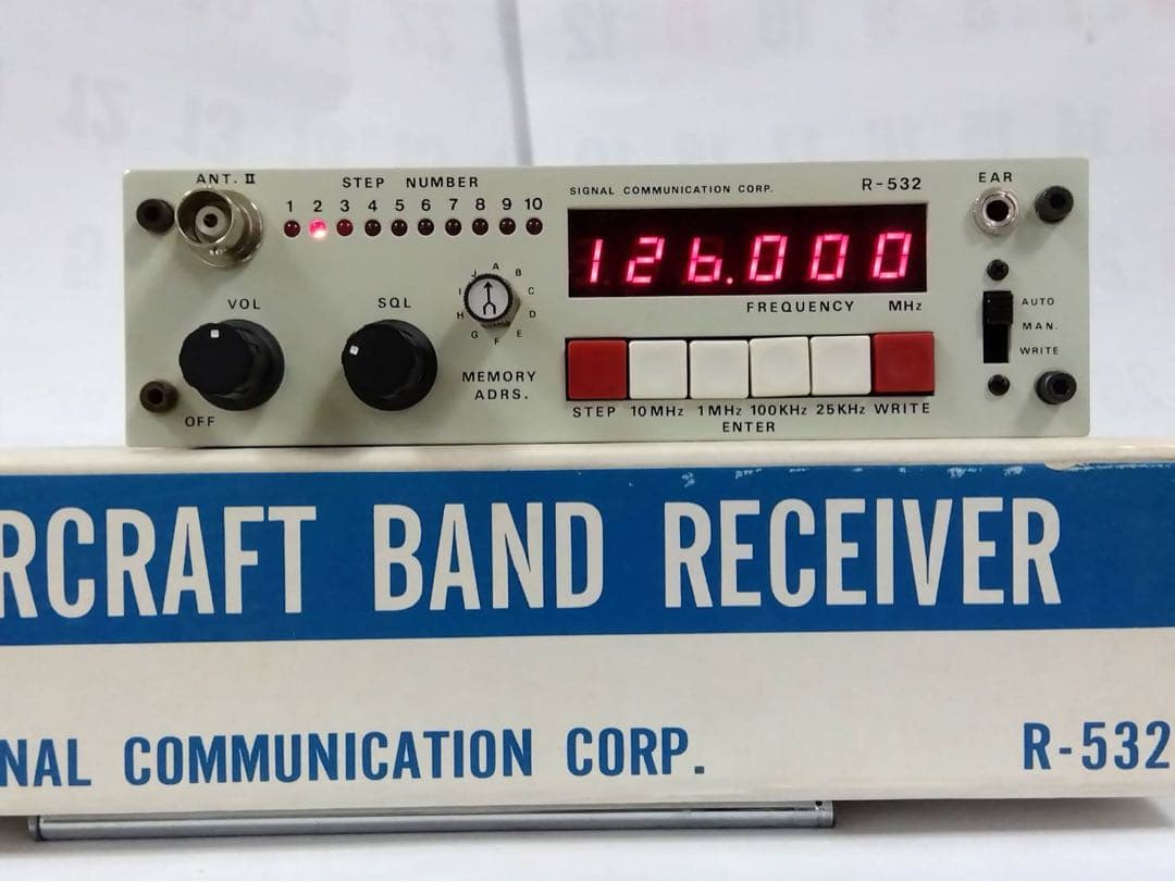 R-532 航空無線受機（アジア通信) - メルカリ