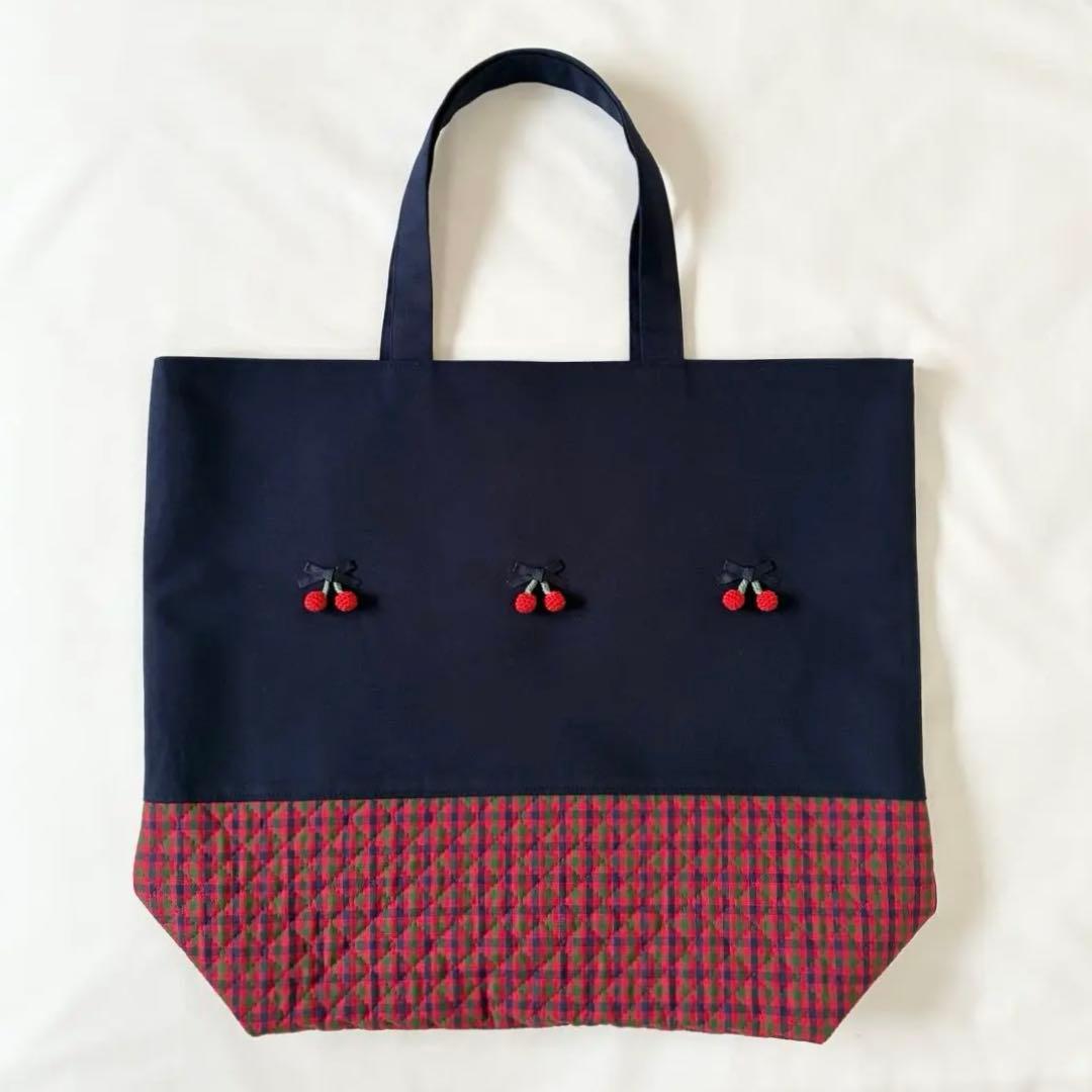 ねこまま様専用 ファミリア風 レッスンバッグ 上履き入れ 体操着袋 1/3