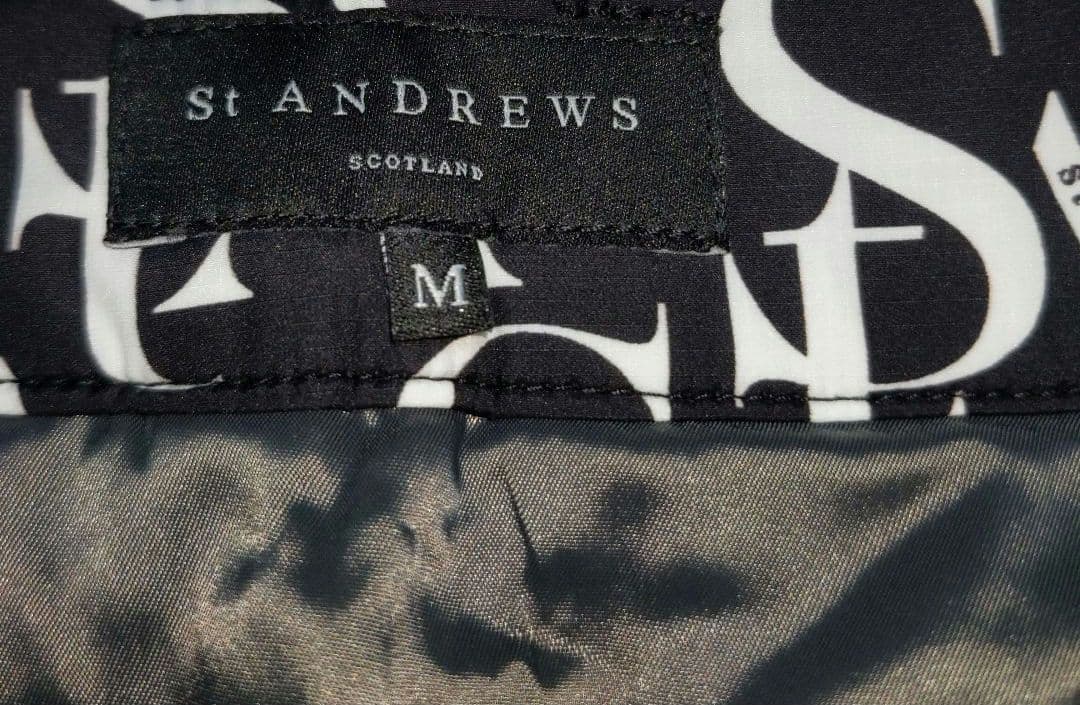 再再再値下新品 セントアンドリュース 中綿スカートМ 黒ブラック定価