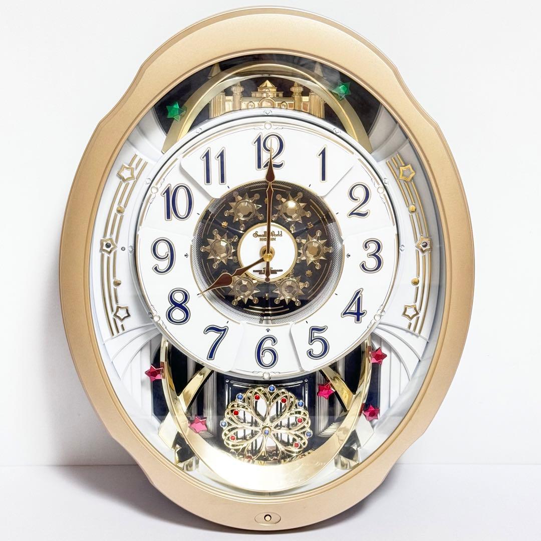 電波からくり時計 スモールワールド ブルーム 4MN500RH - メルカリ