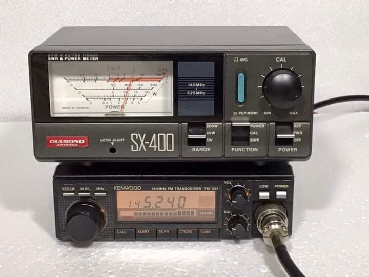 アマチュア無線機 KENWOOD TM-221 2mFMトランシーバー10W機 - メルカリ