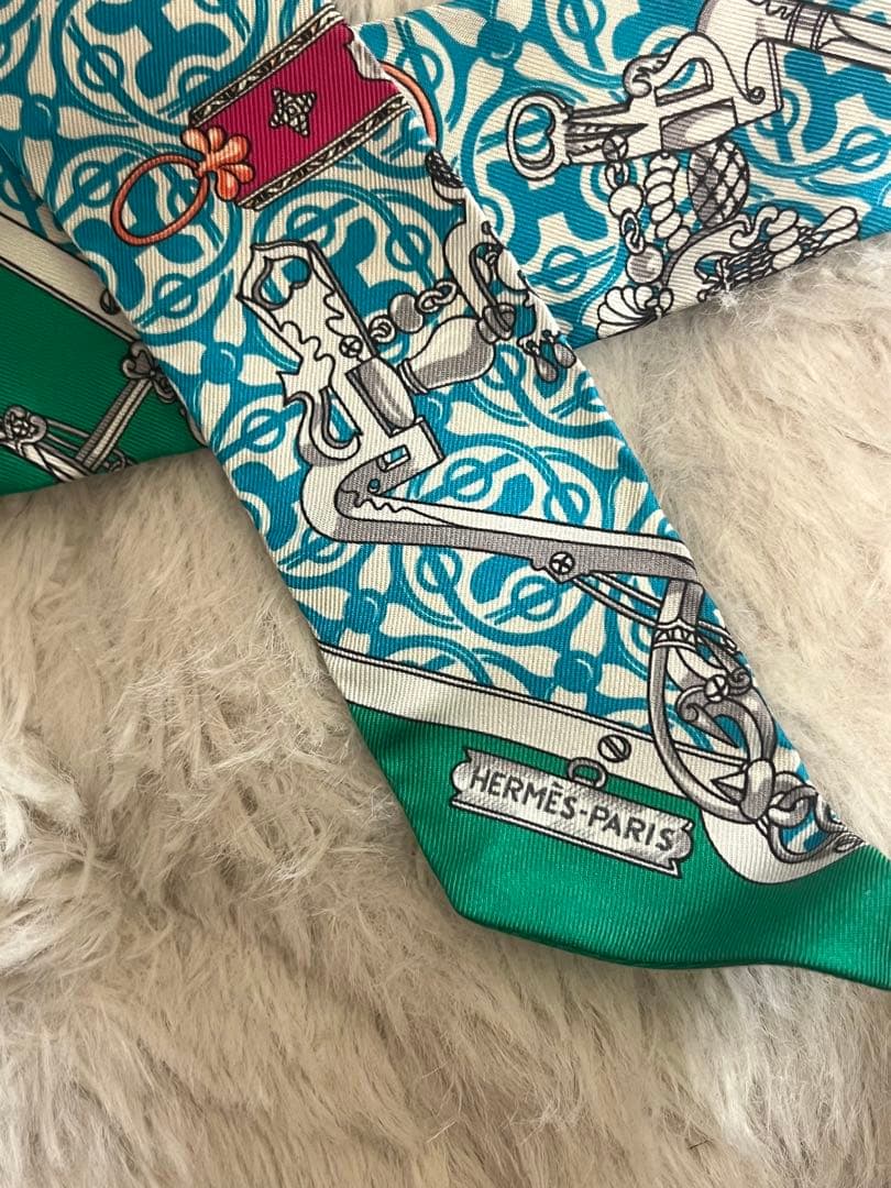 極美品】エルメス ツイリー モール・エ・グルメット・リミックス