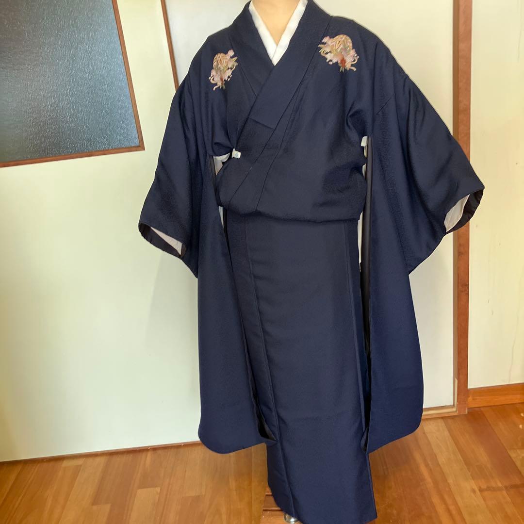 g*y様 こむさでもーど　振袖　ポリエステル 最高級古典柄振袖 吉澤織物/文楽/人間国宝吉田簑助 白/ピンク 御所車