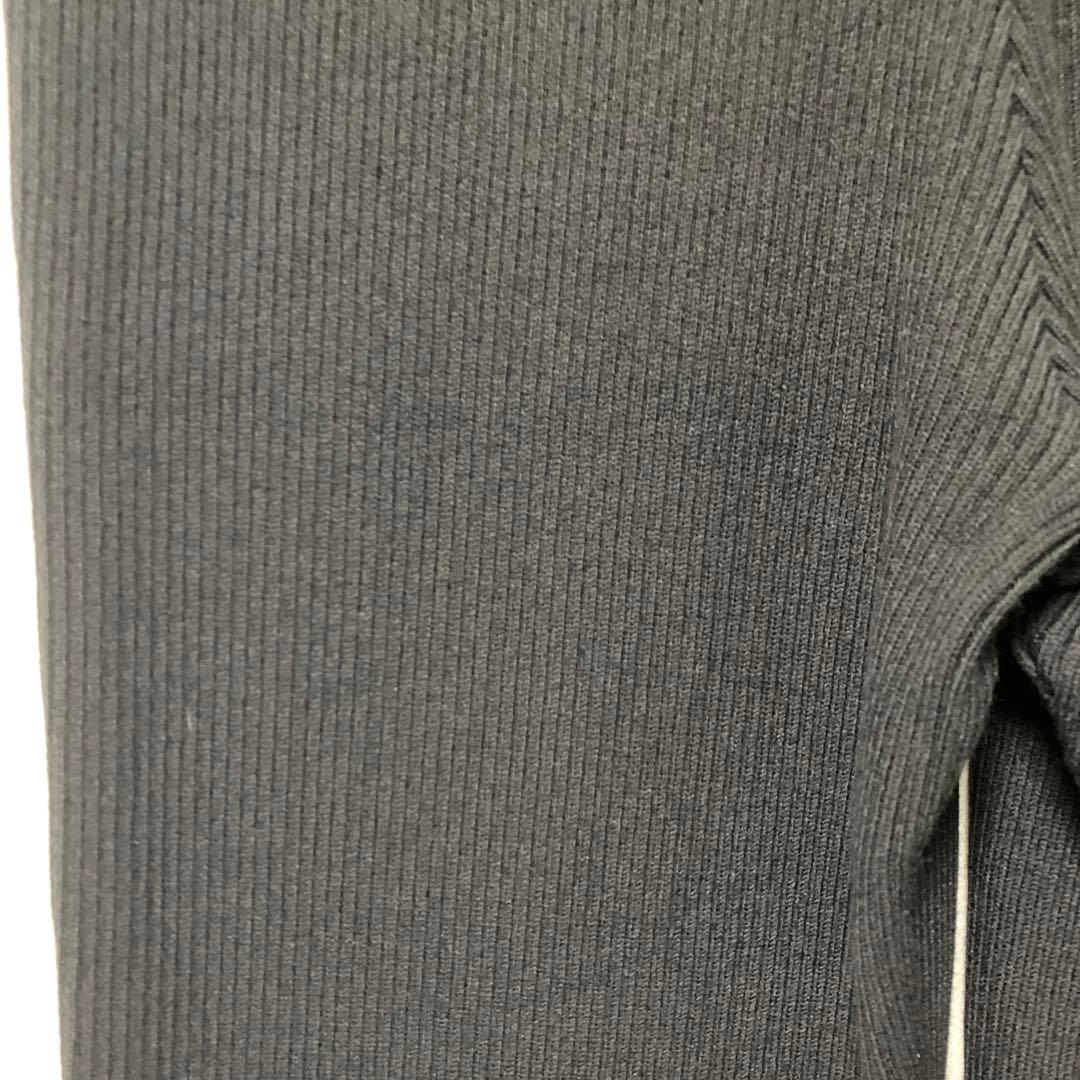 L'Appartement アパルトモン スリットニットパンツ ブラックカラー