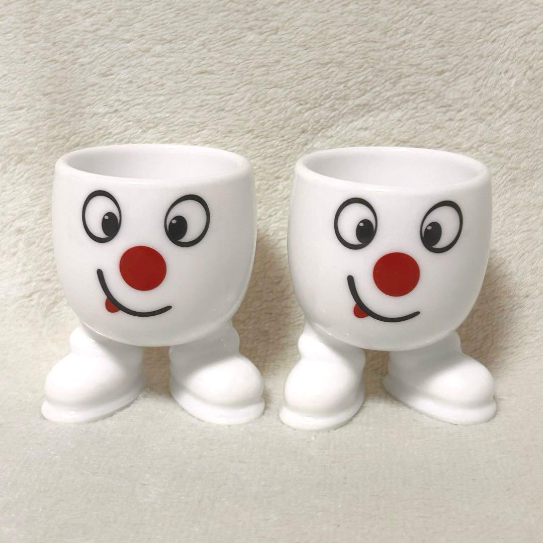 ARC社 フランス製 Luminarc ミルクガラス エッグスタンド - メルカリ