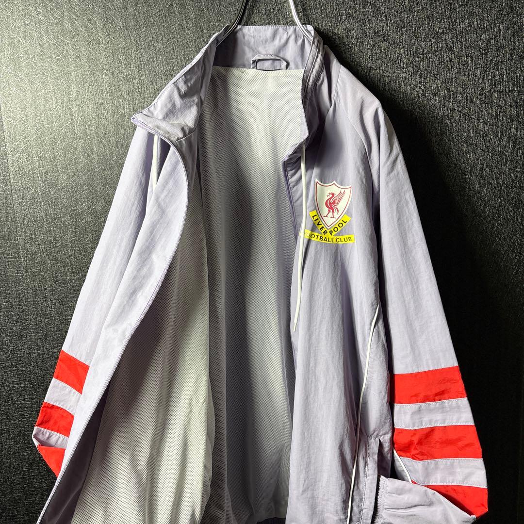 ☆リヴァプールFC】 adidas 古着 メンズ アウター ナイロンジャケット