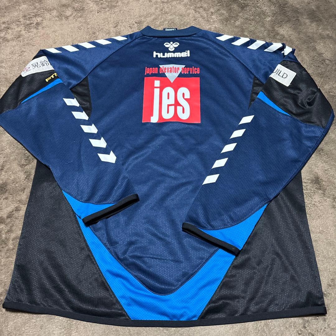 激レア】横浜FC 選手支給品 ヒュンメル 長袖トレーニングウェア 練習着