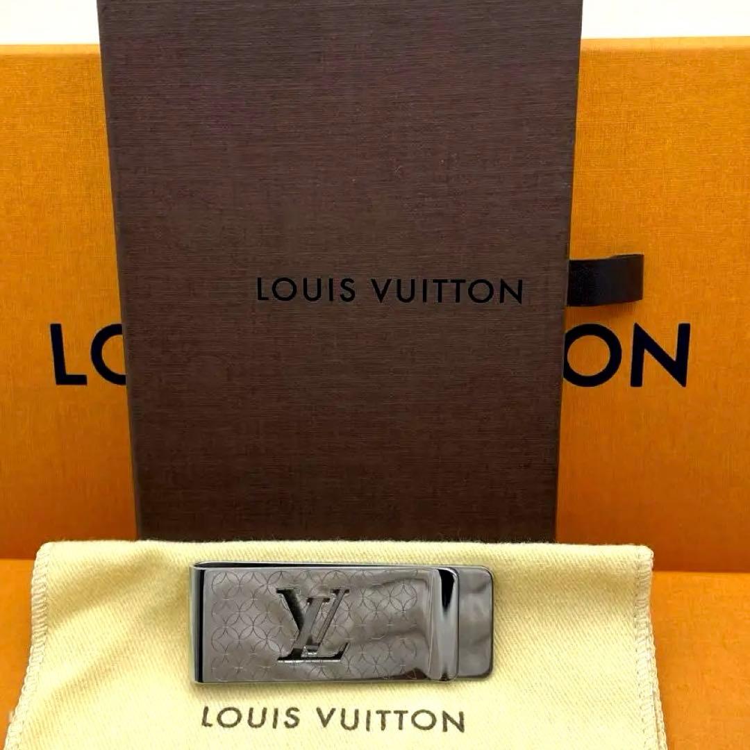 早い者勝ち！LOUIS VUITTON ルイヴィトン マネークリップ - メルカリ