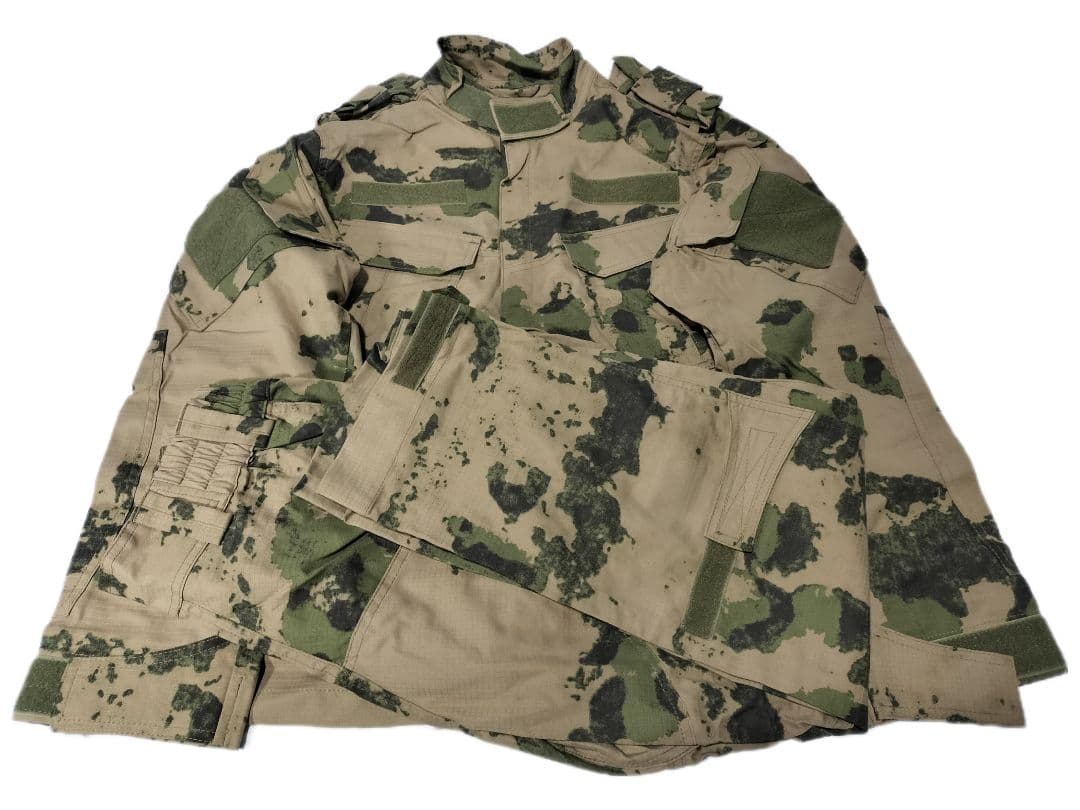 ロシア軍 実物 BTK製 国家親衛隊 特殊部隊用 Mox迷彩服 48-2 ロシア軍 実物 BTK製 国家親衛隊 特殊部隊用 Mox迷彩服 48-2 ロシア