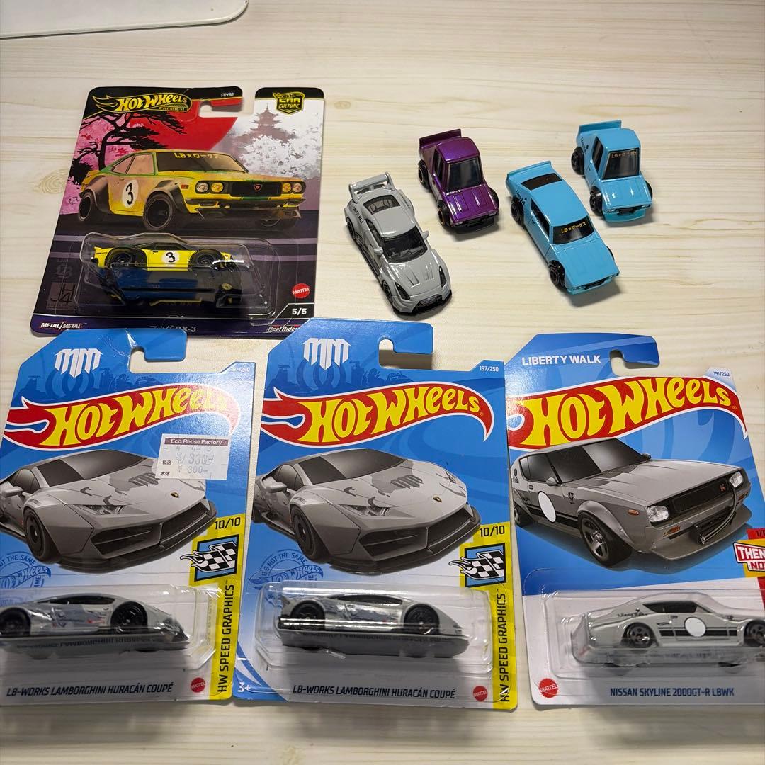 リバティーウォーク ホットウィール 8台セット - メルカリ