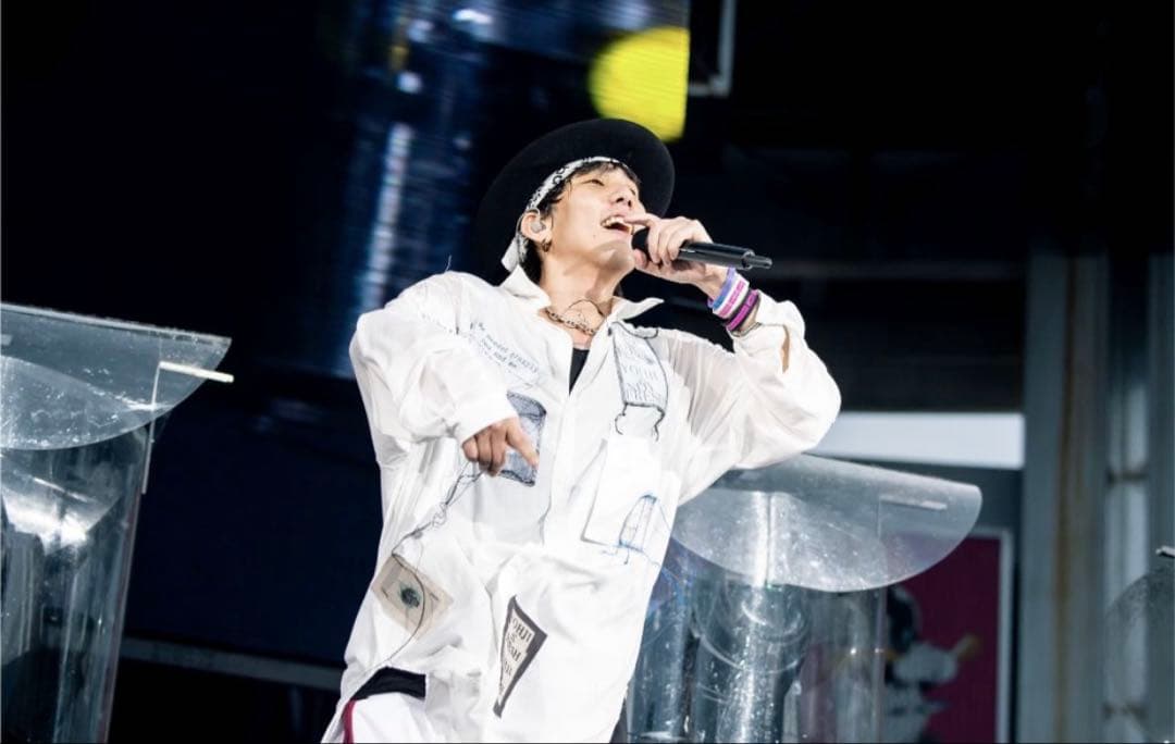 野田洋次郎着用パッチワーク ロングシャツ ホワイト Yohji Yamamoto