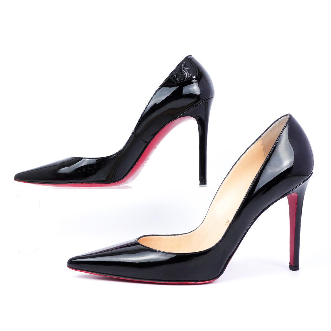 24.5cm Louboutin ルブタン ヒール エレガント美品 EU38.5